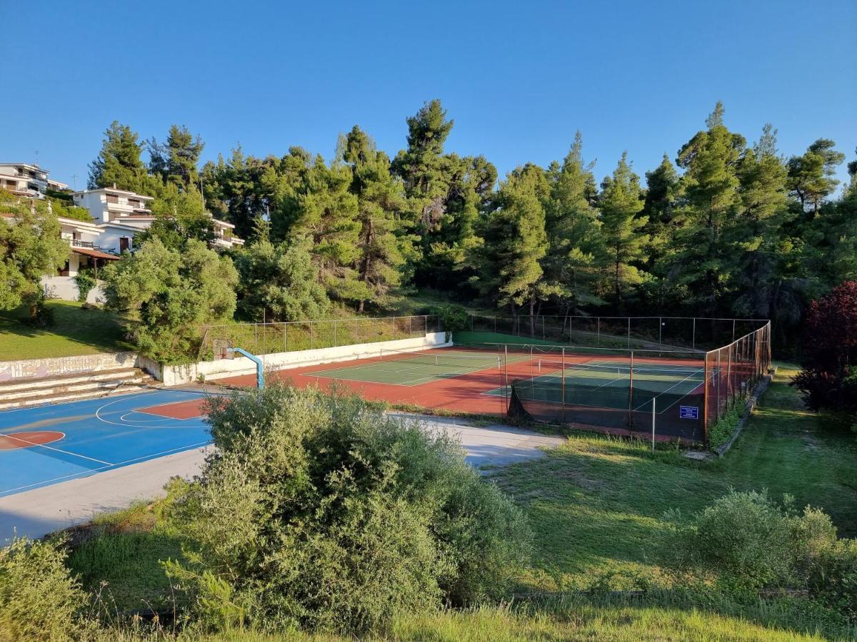 Beachfront Villa 100M From Sea For Up To 10 Guests Siviri Esterno foto