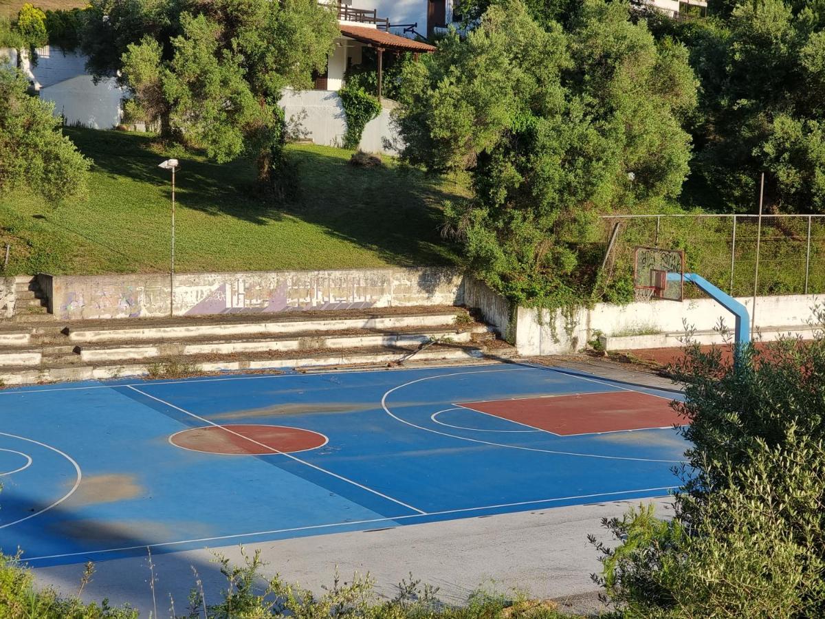 Beachfront Villa 100M From Sea For Up To 10 Guests Siviri Esterno foto