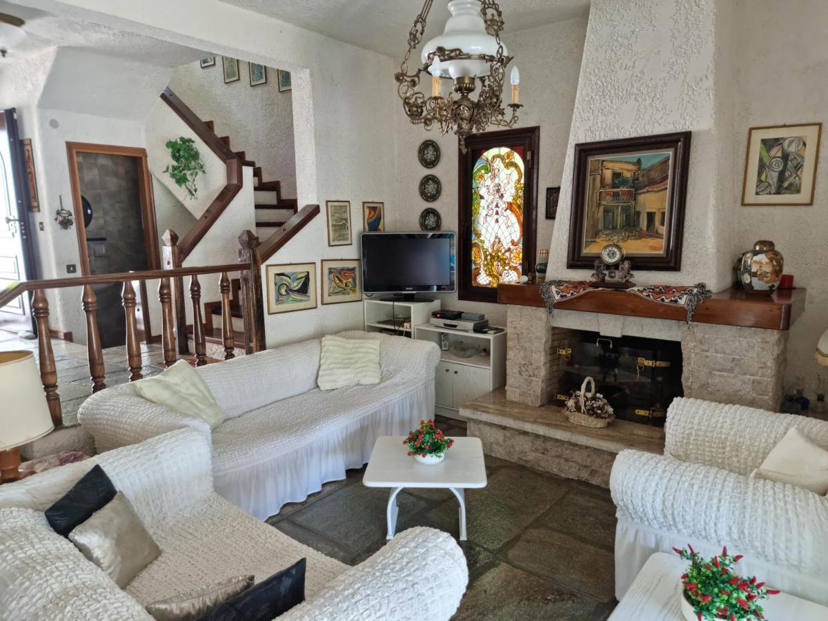Beachfront Villa 100M From Sea For Up To 10 Guests Siviri Esterno foto