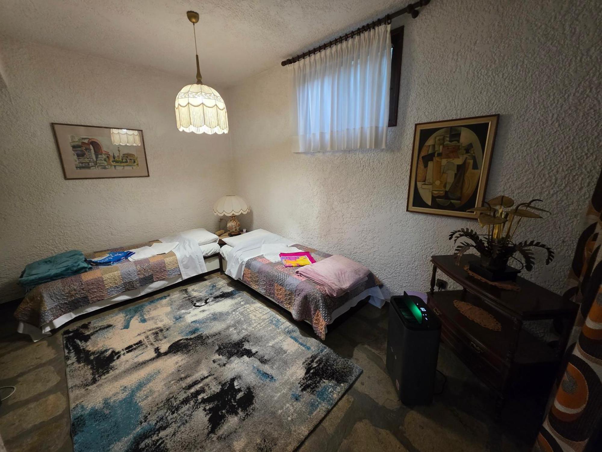 Beachfront Villa 100M From Sea For Up To 10 Guests Siviri Esterno foto
